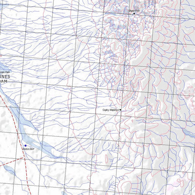 Getlost Map 6536 COPLEY Topographic Map V14d 1:75,000 Preview 2