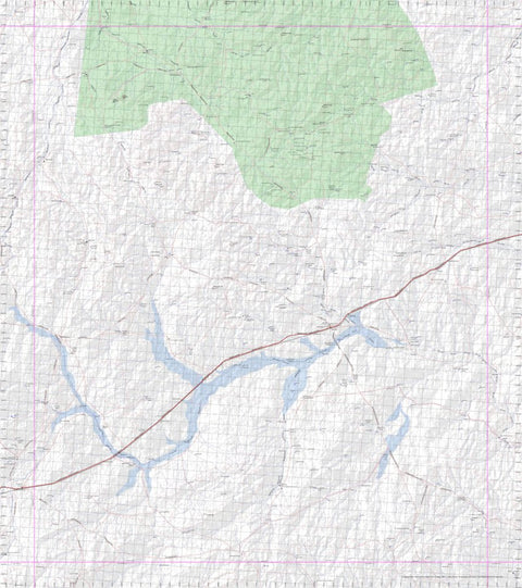Getlost Map 6933 OLARY Topographic Map V14d 1:75,000 Preview 1