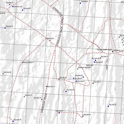 Getlost Map 6941 DARALINGIE Topographic Map V14d 1:75,000 Preview 2