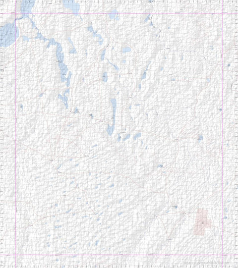 Getlost Map 6935 BENAGERIE Topographic Map V14d 1:75,000 Preview 1