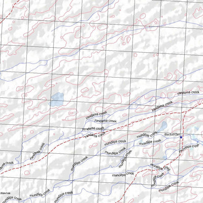Getlost Map 7038 TILCHA Topographic Map V14d 1:75,000 Preview 3