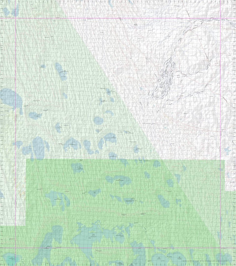Getlost Map 6944 RAINBOW PLAIN Topographic Map V14d 1:75,000 Preview 1