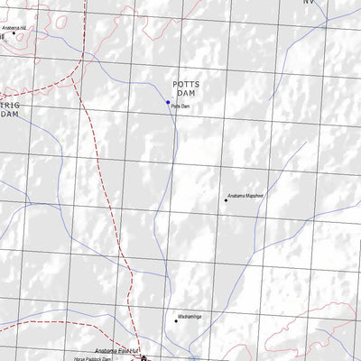 Getlost Map 6932 ANABAMA Topographic Map V14d 1:75,000 Preview 2