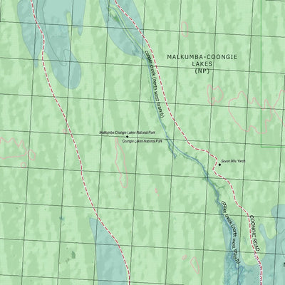 Getlost Map 6943 COONGIE Topographic Map V14d 1:75,000 Preview 3