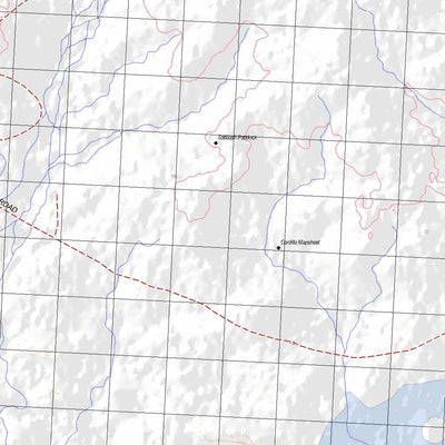 Getlost Map 7044 CORDILLO Topographic Map V14d 1:75,000 Preview 2