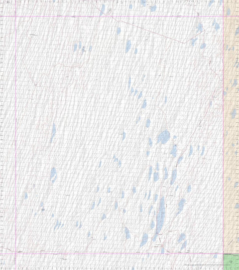 Getlost Map 7040 BOLLARD Topographic Map V14d 1:75,000 Preview 1