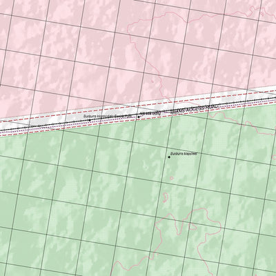 Getlost Map 4736 BUNBURRA Topographic Map V14d 1:75,000 Preview 2