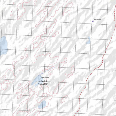 Getlost Map 7039 BURRUNA Topographic Map V14d 1:75,000 Preview 3