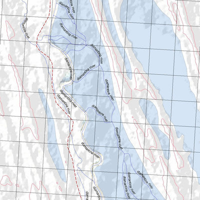 Getlost Map 6745 PANDIE PANDIE Topographic Map V14d 1:75,000 Preview 3