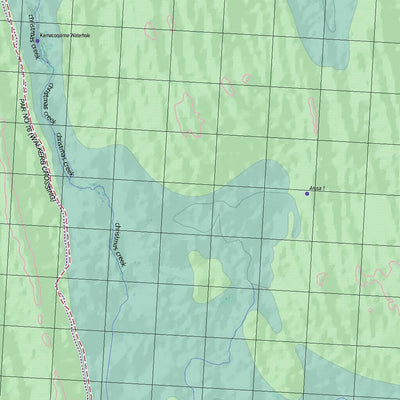 Getlost Map 6843 CHRISTMAS CREEK Topographic Map V14d 1:75,000 Preview 3