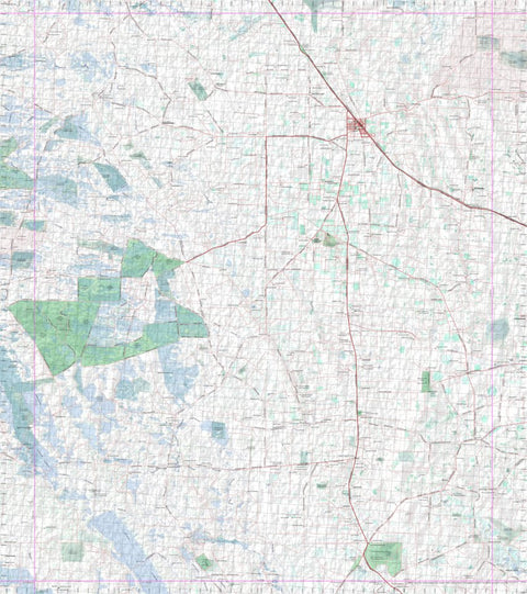 Getlost Map 6925 KEITH Topographic Map V14d 1:75,000 Preview 1