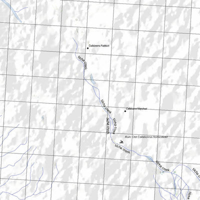 Getlost Map 6938 CALLABONNA Topographic Map V14d 1:75,000 Preview 2