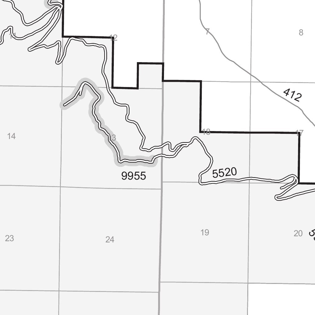 Lolo National Forest Ninemile Ranger District North MVUM 2020 Map by US ...