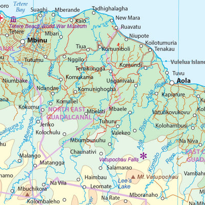 Solomon Islands 1:910,000 (ITMB) Preview 3