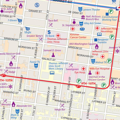 Philadelphia, USA 1:9,000 - ITMB Preview 2
