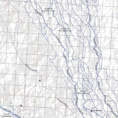 Getlost Map 6652 GLENORMISTON Topographic Map V14d 1:75,000 QLD Preview 3