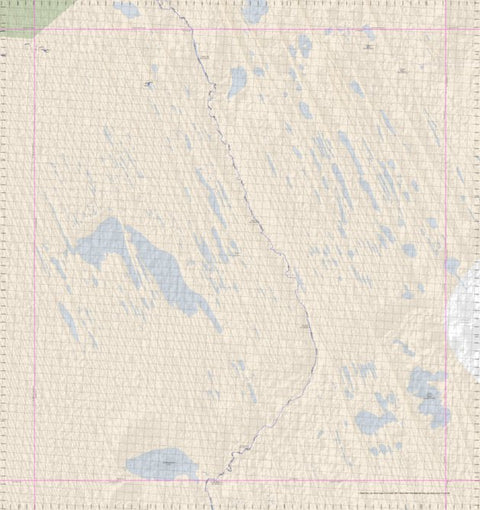 Getlost Map 6649 TERIWA Topographic Map V14d 1:75,000 QLD Preview 1