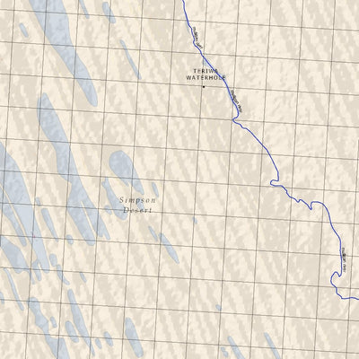 Getlost Map 6649 TERIWA Topographic Map V14d 1:75,000 QLD Preview 2