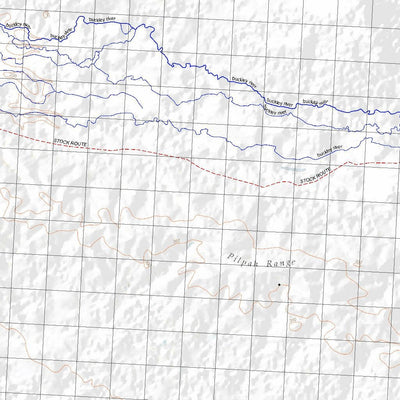 Getlost Map 6657 YELVERTOFT Topographic Map V14d 1:75,000 QLD Preview 3