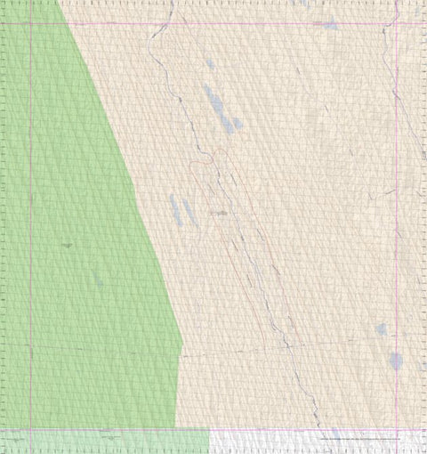 Getlost Map 6646 GOONAMILLERA Topographic Map V14d 1:75,000 QLD Preview 1