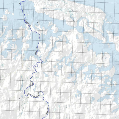Getlost Map 6664 CLIFFDALE CREEK Topographic Map V14d 1:75,000 QLD Preview 3