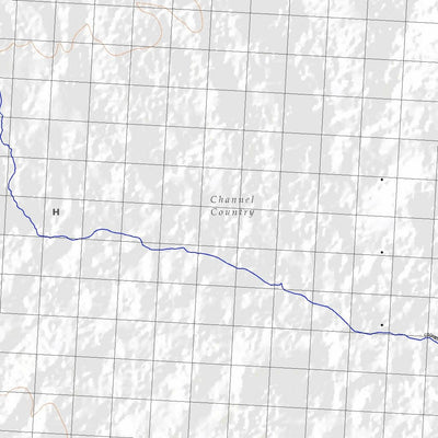 Getlost Map 6750 MOUNT TARLEY Topographic Map V14d 1:75,000 QLD Preview 2