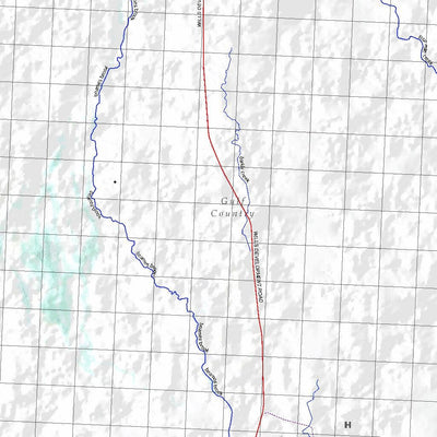 Getlost Map 6761 PUNJAUB Topographic Map V14d 1:75,000 QLD Preview 2