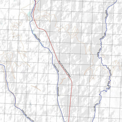 Getlost Map 6761 PUNJAUB Topographic Map V14d 1:75,000 QLD Preview 3
