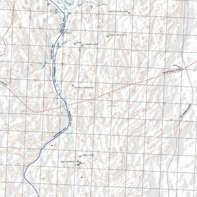 Getlost Map 6857 PROSPECTOR Topographic Map V14d 1:75,000 QLD Preview 2