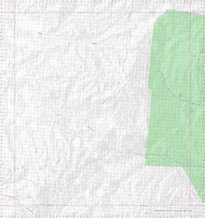 Getlost Map 6949 MOUNT WONEEALA Topographic Map V14d 1:75,000 QLD Preview 1