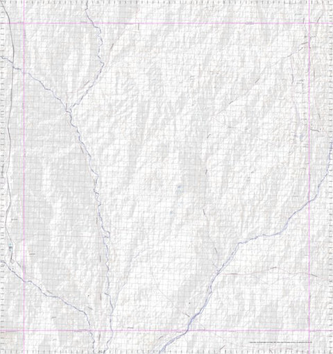 Getlost Map 6954 MOUNT MERLIN Topographic Map V14d 1:75,000 QLD Preview 1