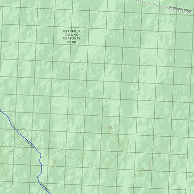 Getlost Map 7049 PELEENAH Topographic Map V14d 1:75,000 QLD Preview 3