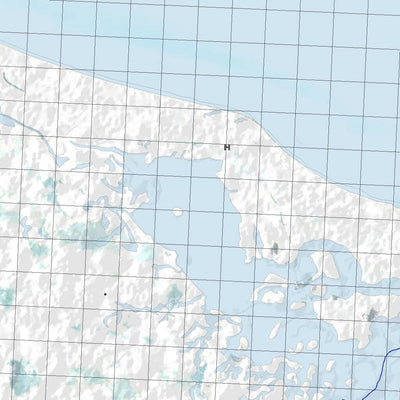 Getlost Map 6564 MASSACRE INLET Topographic Map V14d 1:75,000 QLD Preview 2