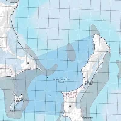 Getlost Map 6863 SWEERS ISLAND Topographic Map V14d 1:75,000 QLD Preview 3