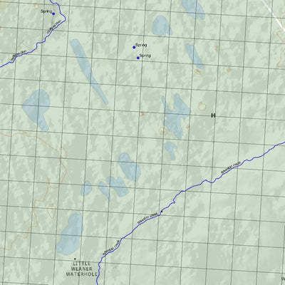 Getlost Map 6650 BARRINGTON PEAK Topographic Map V14d 1:75,000 QLD Preview 2