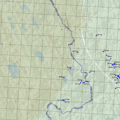 Getlost Map 6650 BARRINGTON PEAK Topographic Map V14d 1:75,000 QLD Preview 3