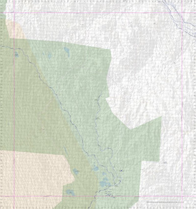 Getlost Map 6651 MOUNT WHELAN Topographic Map V14d 1:75,000 QLD Preview 1