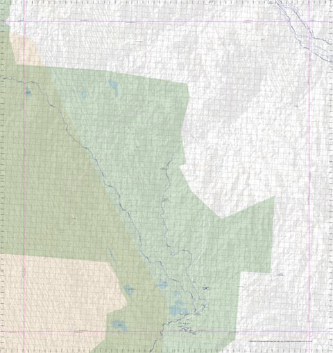 Getlost Map 6651 MOUNT WHELAN Topographic Map V14d 1:75,000 QLD Preview 1