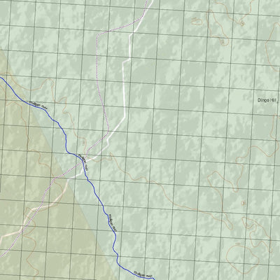 Getlost Map 6651 MOUNT WHELAN Topographic Map V14d 1:75,000 QLD Preview 3