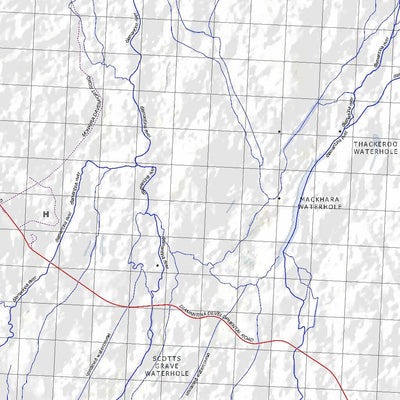 Getlost Map 7048 MONKIRA Topographic Map V14d 1:75,000 QLD Preview 3