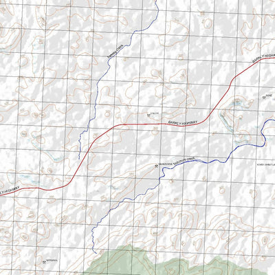 Getlost Map 6956 MARRABA Topographic Map V14d 1:75,000 QLD Preview 2