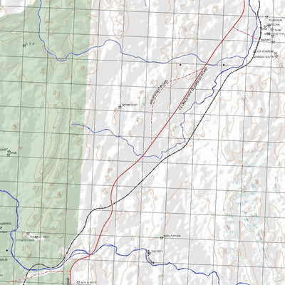 Getlost Map 6956 MARRABA Topographic Map V14d 1:75,000 QLD Preview 3