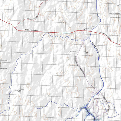 Getlost Map 6856 MARY KATHLEEN Topographic Map V14d 1:75,000 QLD Preview 2