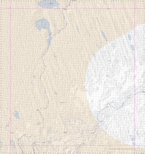 Getlost Map 6648 LAKE TORQUINIE Topographic Map V14d 1:75,000 QLD Preview 1