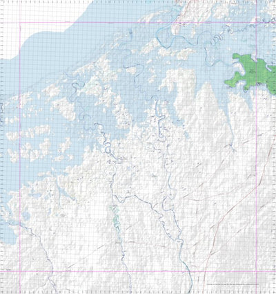 Getlost Map 7062 MAGOWRA Topographic Map V14d 1:75,000 QLD Preview 1