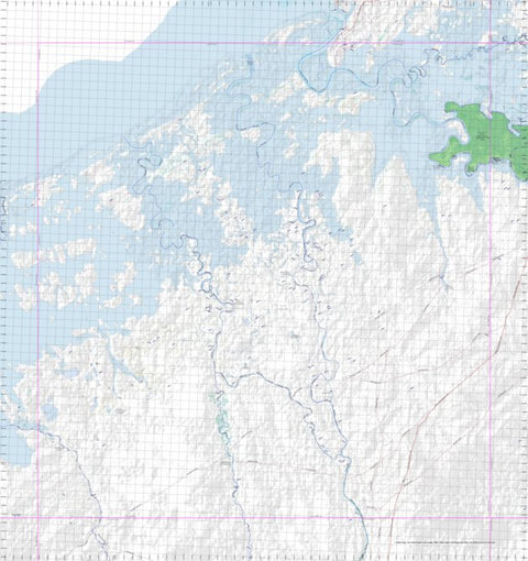Getlost Map 7062 MAGOWRA Topographic Map V14d 1:75,000 QLD Preview 1