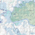 Getlost Map 7165 DINAH ISLAND Topographic Map V14d 1:75,000 QLD Preview 3