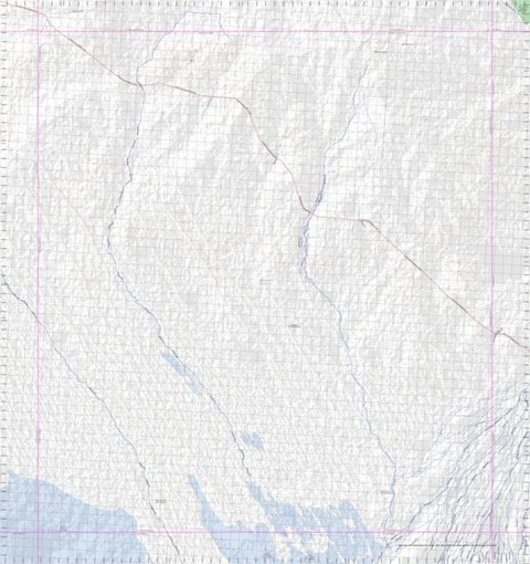 Getlost Map 6948 MOUNT CUTTIGUREE Topographic Map V14d 1:75,000 QLD Preview 1