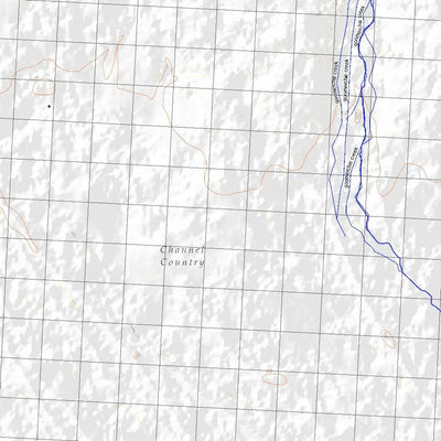 Getlost Map 6948 MOUNT CUTTIGUREE Topographic Map V14d 1:75,000 QLD Preview 2