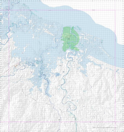 Getlost Map 6862 BURKETOWN Topographic Map V14d 1:75,000 QLD Preview 1